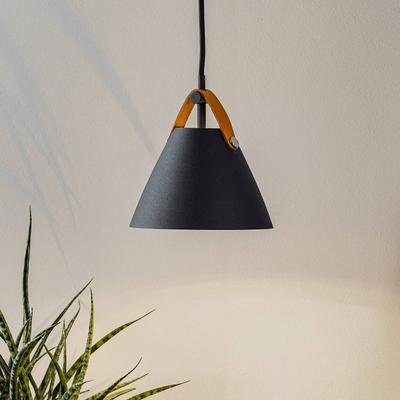 DFTP by Nordlux Hängelampe Strap, dimmbar, schwarz, für Wohn- / Esszimmer, Metall, Modern, Pendelleuchte Image
