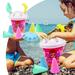 Weloille Beach Sandbeach Toys For Kids Toddlers Ice Cream Theme Kids Beach Sandbeach Toys Set With Bucket Pail And Bag Sandbeach Castle Travel