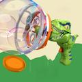 Over 3 Years Old Handheld Bubble Dinosaur Outdoor Toys Bubbles in Bubble Fan Dinosaur Bubble Machine Electric Dinosaur Bubble Machine Bubbles Toy in Bubble Auto Bubble Machine GREEN