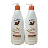 Dove Body Love Pampering Body Lotion Shea Butter for Silky Smooth Skin Softens & Smoothes Dry Skin 13.5oz | 2 Pack