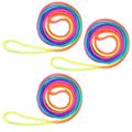 Colored Rope Hand Game Playthings Bassinet Toy Chinese Style Elastic Interactive for Kids Child Fabric