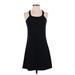 PrAna Active Dress - A-Line: Black Solid Activewear - Women's Size X-Small