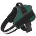 Bolux Dog Harness No-Pull Reflective Dog Vest Breathable Adjustable Pet Harness with Handle for Outdoor Walking - No More Pulling Tugging or Choking (Dark Green L)