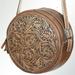 AD American Darling ADBGK113B Canteen Hand Tooled Genuine Leather Women Bag Western Handbag Purse