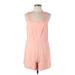 H&M Romper: Pink Print Rompers - Women's Size Large