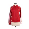 Adidas Track Jacket: Red Jackets & Outerwear - Women's Size Small