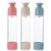 3pcs Travel Cosmetic Bottles Multi-function Vacuum Bottles Cosmetic Sub Bottles