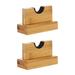 Baseball Bracket Solid Wood Display Holder Bat Shelf Softball Desktop Ash Bamboo