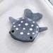 Hariumiu Cartoon Whale Shape Purse Children Purse Cartoon Shape Zipper Closure Soft Plush Kids Wallet Changes Pouch Cosmetic Bag Data Line Earphone Storage Bag