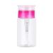 Xipoxipdo Push Down Empty Lockable Dispenser Bottle For Nail Polish Remover & Makeup Remover