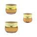 Cream Bottle 3Pcs Portable Cream Bottle Acrylic Empty Bottle Subpackaging Bottle Makeup Cream Storage Box (10g 15g 30g)