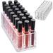 Augper Wholesale 24 Slots Lipstick Organizer Acrylic Cosmetics Clear Lipstick Holder Lipgloss Display Holder For Lipstick Brushes Bottles