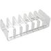 Warkul 1/2Pcs Storage Rack 7 Compartments Clear Makeup Organizer Tray Eyeshadow Powder Shelf Drawer Divider for Home