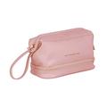 TOOYFUL Travel Cosmetic Storage Bag Travel Toiletry Bag Portable Waterproof Lightweight Cosmetic Bag Women Makeup Bag for Accessories rose pink