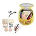 Girl Cute Sardine Canned Shape Storage Bag Cylinder Cartoon Creative Cat Fish Canned Cosmetic Bag