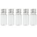Empty Bottles Sample Containers Bottled Tiny Jars Perfume Samples Travel Flask The Pet 5 Pcs