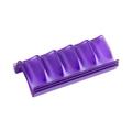 AntiGuyue 5 Pcs 5 Slots Essential Oil Bottle Storage Rack Drawer Storage Organizer Foldable Essential Oil Bottle Plastic Rack Household Organizer Rack (Purple)