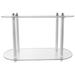 Display Shelves Display Shelf Desktop Shelf Cosmetic Rack Multi-layer Shelf Cosmetic Organizer Stainless Steel The Pet