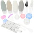 Travel Cosmetic Holders Bottles for Toiletries Storage Hand Lotion Body Wash Dispenser Silica Gel Pp