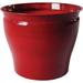 Robert Allen Home & Garden MPT01596 Avery Classic Ironstone Metal Planter Flower Pot 6 inch Autumn Blaze