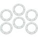Garland Making Frame Round Shaped Wreath Rack Iron Floral DIY Support Lace 6 Pcs