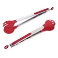 4 Pcs Silicone Food Clip Tongs Stainless Steel Bbq Utensils Kitchen Tongs for Food Silicone Tongs