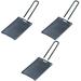 3 Pack Teppanyaki Meat Plate Outdoor Barbecue Grilled for Camping Roasting Nonstick Bakeware Small Bbq Non-stick Tray