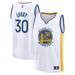 "Men's Fanatics Branded Stephen Curry White Golden State Warriors Fast Break Replica Player Jersey - Association Edition"