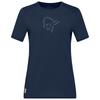 Norrøna - Women's Femund Equaliser Merino T- Shirt - Merinoshirt Gr L blau