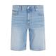 Tommy Hilfiger Shorts "Brooklyn" Herren laguna blue, Gr. 33-NI, Baumwolle, Jeans in Straight Fit mit Stretchanteil