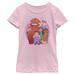 Girl's Mad Engine Pink Turning Red Panda Group Graphic T-Shirt