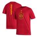 Men's adidas Red Spain National Team Vertical Back T-Shirt