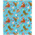 The Northwest Group Scooby-Doo 50" x 60" Holiday Silk Touch Throw Blanket