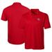 Men's Cutter & Buck Red Iowa Cubs Clique Ice Pique Tech Polo