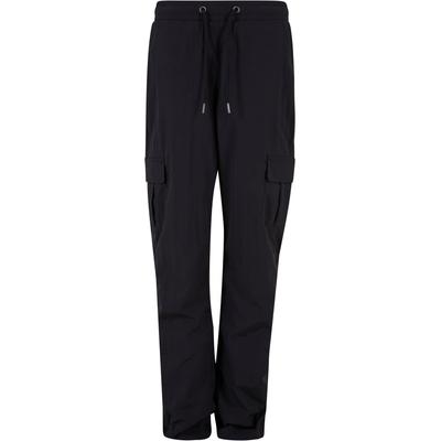 Cargohose URBAN CLASSICS "Urban Classics Damen Ladies Nylon Cargo Pants", Damen, Gr. 5XL, US-Größen, schwarz, 100% Polyamid, unifarben, relaxed fit, Hosen Image