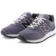 Sneaker NEW BALANCE "NBU574" Gr. 45, grau (dunkelgrau) Schuhe New Balance