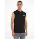 Tanktop TOMMY JEANS "TJM REG VARSITY TANK TOP EXT" Gr. XL, schwarz (black) Herren Tops Ärmellose Shirts