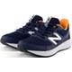 Laufschuh NEW BALANCE "YK570" Gr. 33, blau (navy) Schuhe Kinder