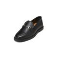 Loafer MARC O'POLO "mit Trensen-Schnalle" Gr. 38, schwarz Damen Schuhe Slip ons