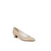 Wide Width Women's Minx Pump by LifeStride in Taupe Faux Leather (Size 6 W)