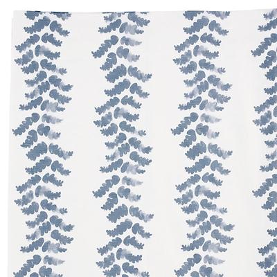 Pierre Wavy Stripe Drapery Panel - Cornflower, 50