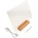 Desktop Message Board Dry Erase Pad Office Note Acrylic Memo Dry-erase Frameless Writing