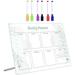 Desk Calendars Writing Pad Clear Board Portable Whiteboard Desktop Memo Message Erasable