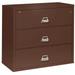 3 Drawer Lateral File 44 wide Brown