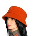 J. Crew Accessories | J Crew New Orange 100% Wool Bucket Hat | Color: Orange | Size: Os