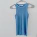 Zara Tops | Knit Tank Top From Zara In Light Blue | Color: Blue | Size: Xs