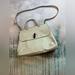 Gucci Bags | Gucci White Leather Daily Top Handle Bamboo Closure Tote Satchel Size Large | Color: Black/Cream | Size: Os