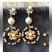 Kate Spade Jewelry | Authentic Kate Spade Crystal/ Pearl Earrings | Color: Gold | Size: Os