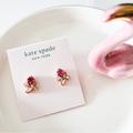 Kate Spade Jewelry | Last Onekate Spade Little Gem Cluster Stud Earrings Pink | Color: Pink | Size: Os