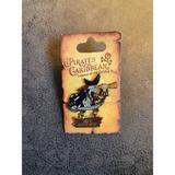 Disney Toys | Disney Pirate Skeleton Telescope Pirates Of The Caribbean Pin | Color: Gold | Size: See Pictures